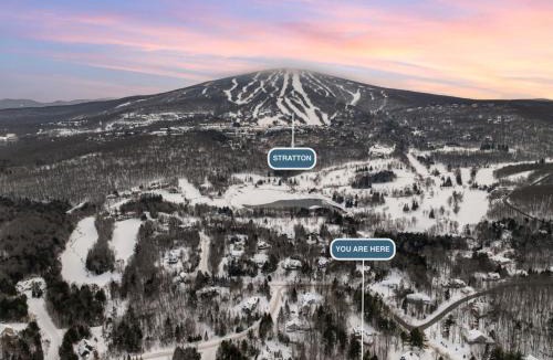 Stratton Mountain House | Mountain Haven for Families w Deck - Shuttle - Views