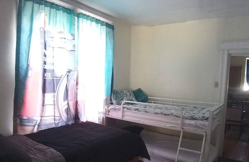 Belleville Apartment | Movie theater theme lodge, duplex 20 minutes from STL and Scott air Force Base