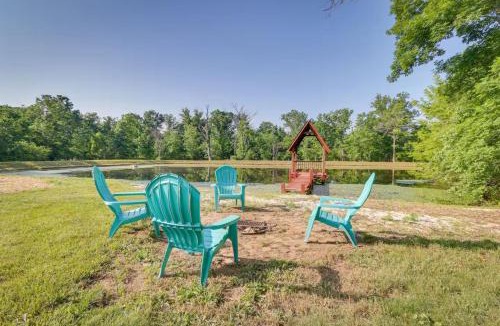 Bluemont House | Nature Escape Pond Dock Fire Pit Trails