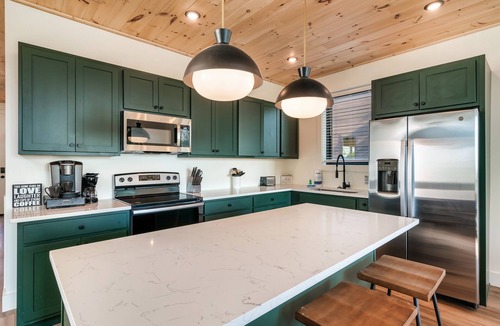 Sevierville Cabin | NEW Heated Pool & Theater Luxury Getaway|Mtn Views