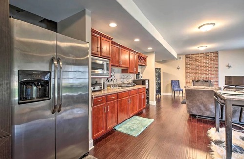Steger Apartment | NEW! Serene Garden-Level Apt: 30 Miles to Chicago!