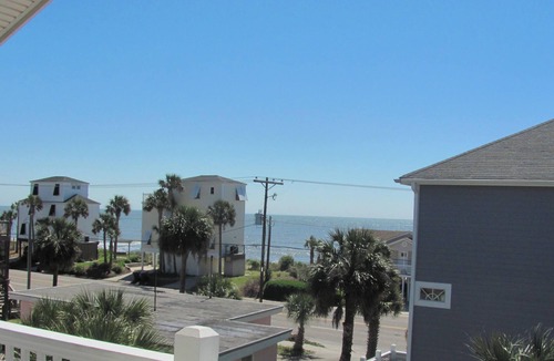 Edisto Island House | Ocean Views from Expansive, Family home. Fireplace, ELEVATOR, 6 br, 5 baths!