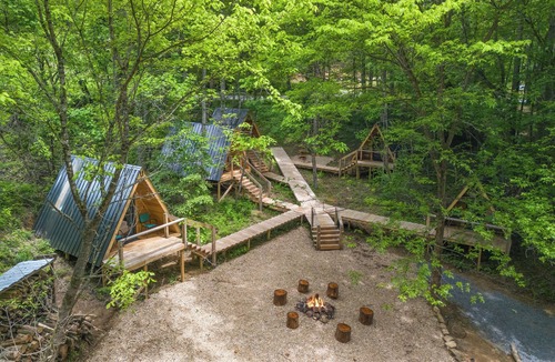 Hartford Cabin | Off-Grid Mini A-Frame in Hartford, TN- Cabin U