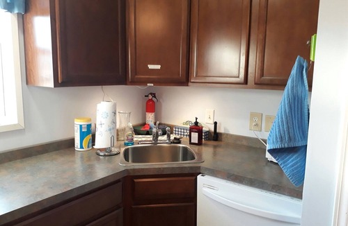 Murrayville Apartment | Peaceful studio retreat surrounded by prairie, wildlife, and open skies.