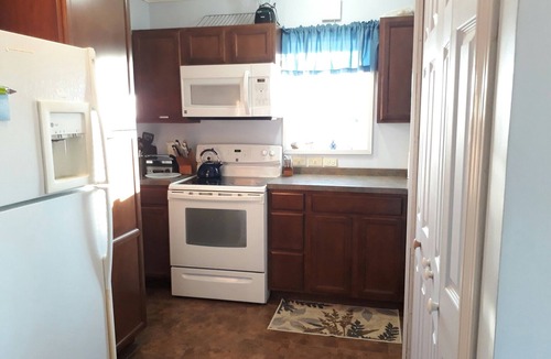 Murrayville Apartment | Peaceful studio retreat surrounded by prairie, wildlife, and open skies.