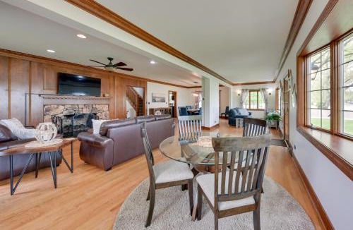 McHenry House | Pistakee Lake Estate with Boat Dock and Hot Tub!