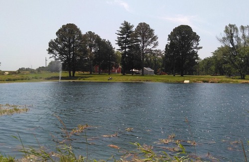 West Frankfort RV Rental | Private beach and pavilion