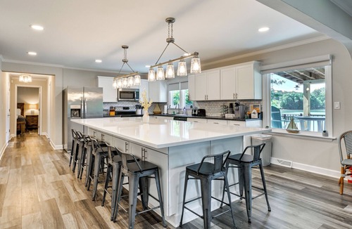Denver House | Private Beach, Dock & Pool! Lake Norman Family Gem