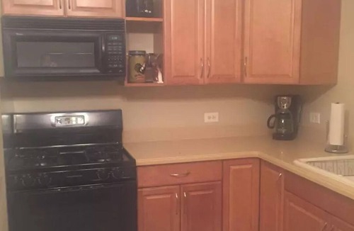 Frankfort Apartment | Private lower level 2 Bedroom guest space.