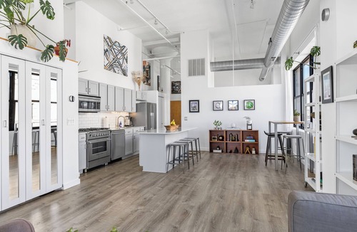 University Village / Little Italy Apartment | Private Room + Bathroom In Historic Luxury Loft w Skyline Views & Balcony