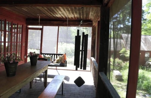 Wilton Apartment | River Room overlooking the waterfall