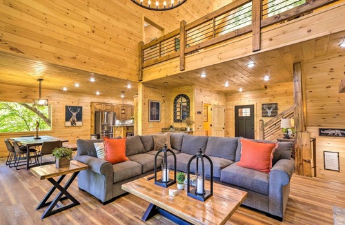 Blue Ridge House | Riverfront Blue Ridge Escape w/Scenic Views!