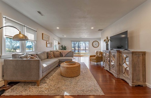 Rockford House | Riverfront Loves Park Home w/ Fire Pit!