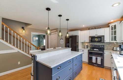 Milan House | Rock Island Home w/Private Yard & Fire Pit Table!