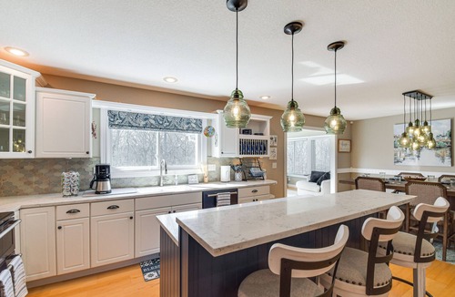 Milan House | Rock Island Home w/Private Yard & Fire Pit Table!
