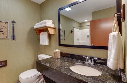 Quincy Hotel | Room for the Crew! Expanded King with Bunk Bed, Stoney Creek Quincy