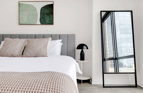 River West Apartment | Roomy River West 1BR w/ Rooftop & Gym, steps to Blue Line, by Blueground