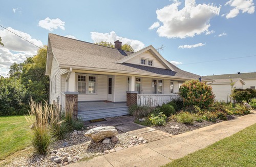 Biggsville House | Rural Biggsville Vacation Rental w/Porch