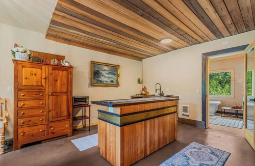 Sandpoint Cabin | Secluded forest retreat w/sauna, soaking tub & fire pit near Sandpoint