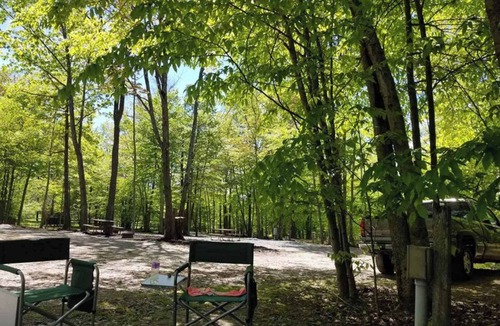 Wellsboro House | Site R Full Hookup up to 38ft Site ONLY