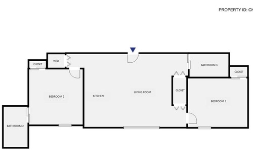 River West Apartment | Smart River West 2BR w/ W/D next to L, by Blueground