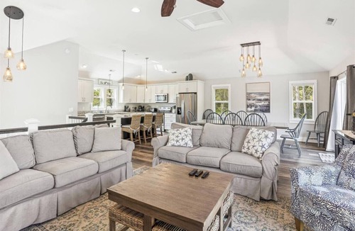 Monteray Shores House | Soundside, Beach Private Heated Pool,HotTub,GameRM