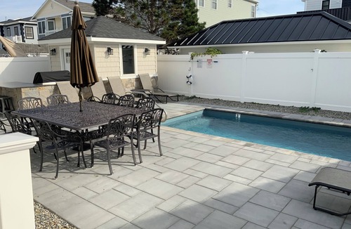 Ortley Beach House | Spacious 6-bedroom house 7 from the ocean with heated built in pool