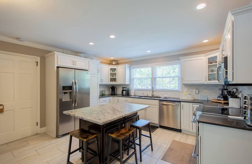 High Point House | Spacious 6BR w/Firepit, Porch, Prime Location