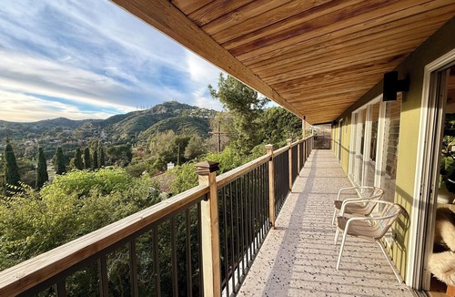 Chevy Chase House | Spacious Hillside Mid-century Designer Home with Views