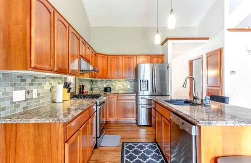 Post Falls House | Spacious Retreat with Fireplace, Game Room & Fire Pit in Post Falls, Idaho