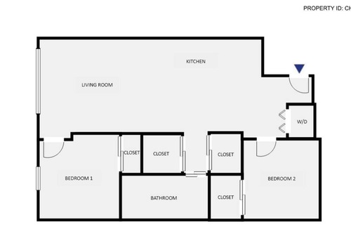 River West Apartment | Spacious River West 2BR w/ W/D next to L, by Blueground