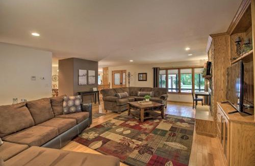 Wadena County House | Spacious Verndale Home w/Backyard Fire Pit!