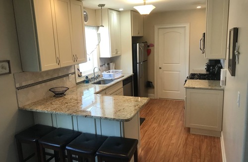 Ortley Beach House | STEPS TO BEACH- BACK UNIT 3 BR,1 BA, BEACH BDG, CLEAN 1 LEVEL, PRIVATE BACKYARD
