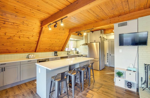 Rocky Mount House | Steps to Shared Dock: Lake of the Ozarks A-Frame!