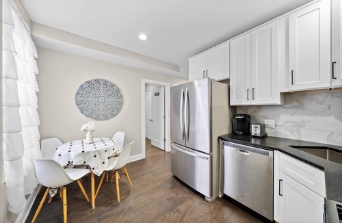 Kimball Apartment | Stylish 4BR/2BA Apartment with Office, Deck, Grill, and 2GB WiFi in Chicago!