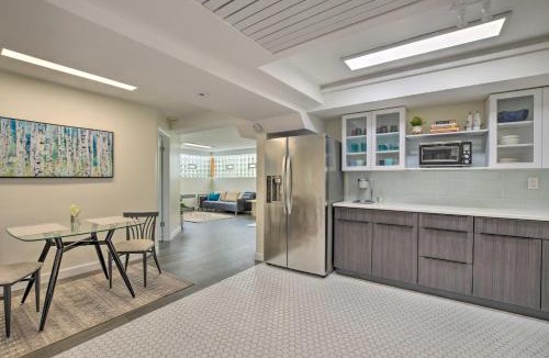 North Park Apartment | Stylish, Bright Garden-Level Apt with Fireplace