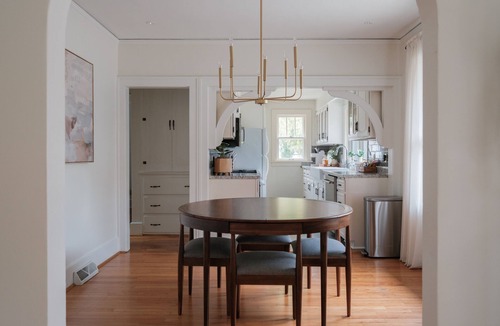 Champaign House | Stylish Family/Pet Friendly Cottage in Coveted Clark Park with Fenced In Yard