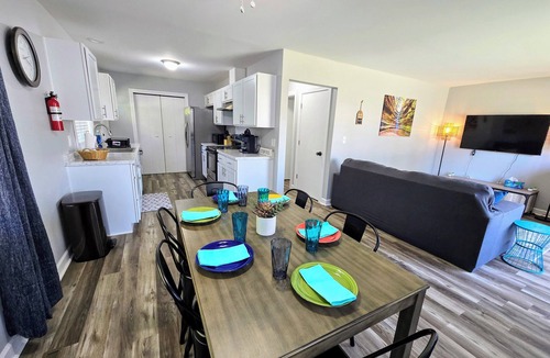 Ottawa House | The Lafayette Lounger whole duplex. Pet friendly, King Beds, Arcade games
