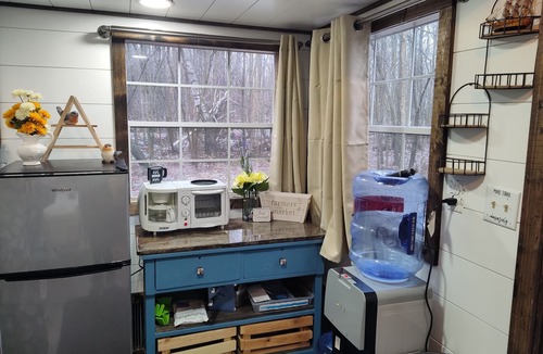 Mora Cabin | Tiny barn in the woods at Knife Lake Getaway