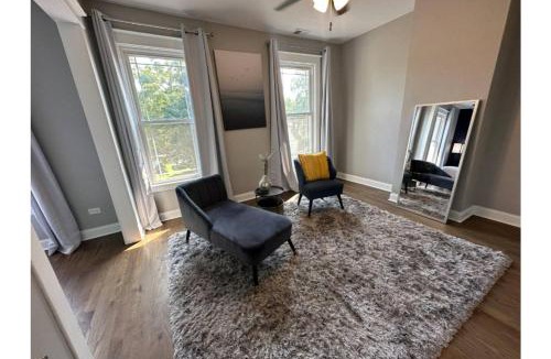 South Shore House | Walk to the Lake! Grill, Fireplace, Sleeps 12