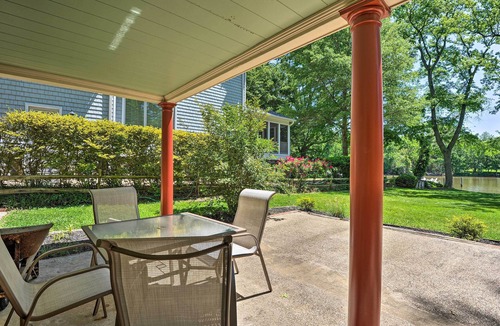 Annapolis Cottage | Waterfront Annapolis Cottage: Fire Pit & Pier