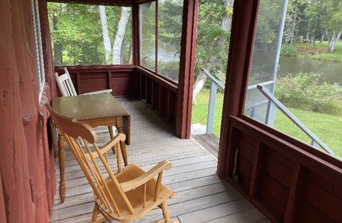 Sinclair Cabin | Waterfront cabin with access to Long Lake and Mud Lake.