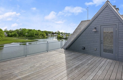 Rowayton House | Waterfront home in heart of Rowayton with dock and beach access