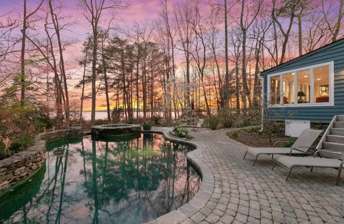 Saint Mary's City House | Waterfront Paradise with Pool & Hot Tub plus 4 King Beds & 4 Full baths