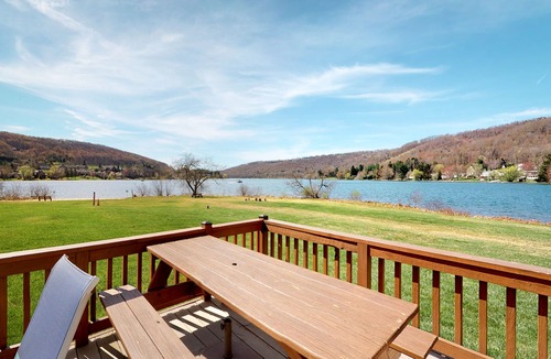 McHenry House | Waterfront Townhouse with Dock, Community Pool, Hot Tub, & Tennis