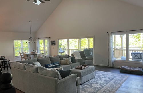 Marion House | Welcome to Hummingbird Haven- A new lakefront home with amazing sunset views