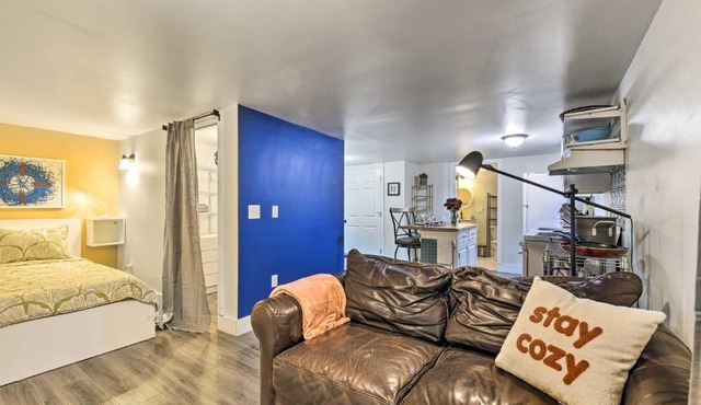 Cozy Studio Plus in Winooski with Home Gym!