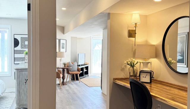Designer 1 Bed OR 2 Bed + Office - Walkout by Pond