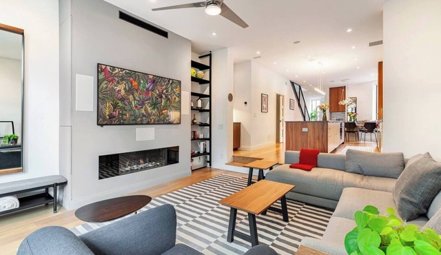 Large, luxurious, brand new 4-bedroom townhome in the center of Georgetown