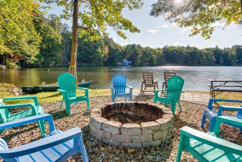Maine Waterfront Home w/Fire Pit & Scenic Views!